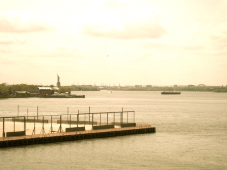 Statue of Liberty from the promenade